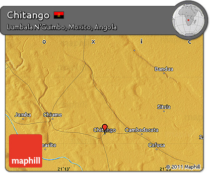 Physical Map of Chitango