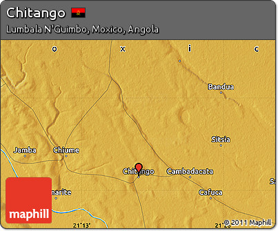 Physical Map of Chitango