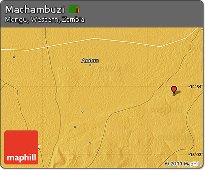 Physical Map of Machambuzi