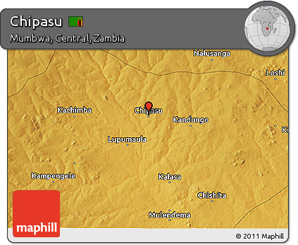 Physical 3D Map of Chipasu