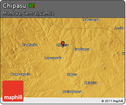Physical 3D Map of Chipasu