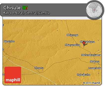 Physical 3D Map of Chisule