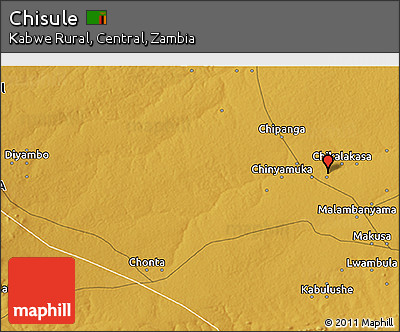 Physical 3D Map of Chisule