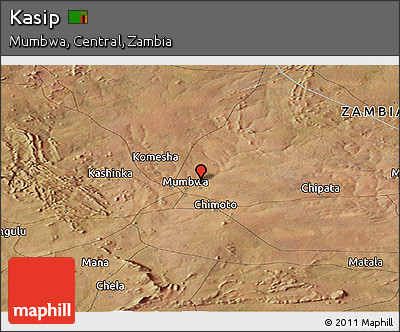 Satellite Panoramic Map of Kasip