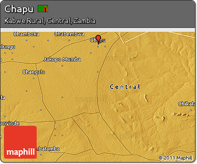 Physical 3D Map of Chapu
