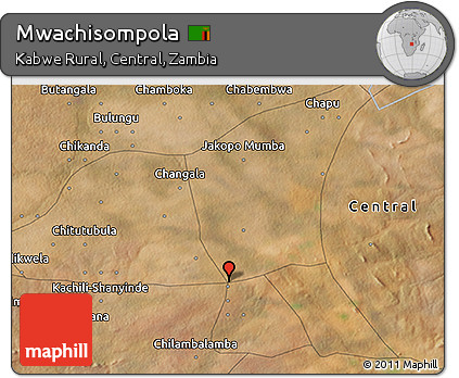 Satellite 3D Map of Mwachisompola