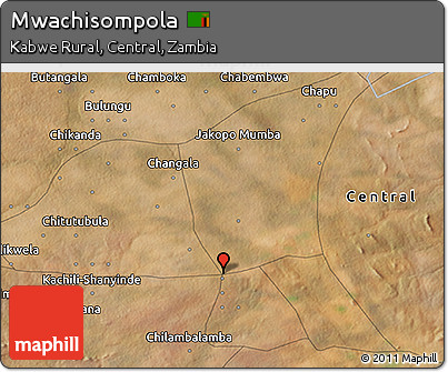 Satellite 3D Map of Mwachisompola