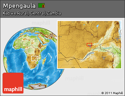 Physical Location Map of Mpengaula