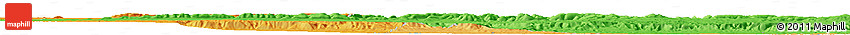 Political Horizon Map of the Area around 14° 56' 57" S, 28° 58' 30" E