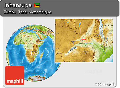 Physical Location Map of Inhansupa