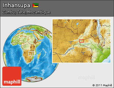 Physical Location Map of Inhansupa