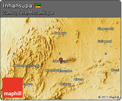 Physical Map of Inhansupa