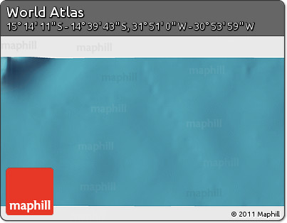 Satellite 3D Map of the Area around 14° 56' 57" S, 31° 22' 30" W