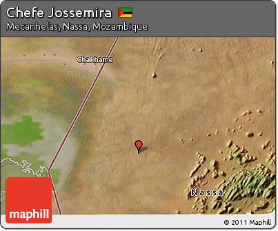Satellite 3D Map of Chefe Jossemira