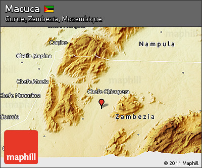 Physical 3D Map of Macuca