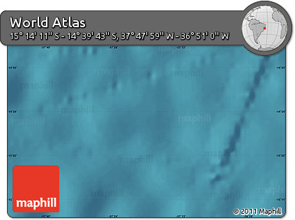 Satellite Map of the Area around 14° 56' 57" S, 37° 19' 30" W