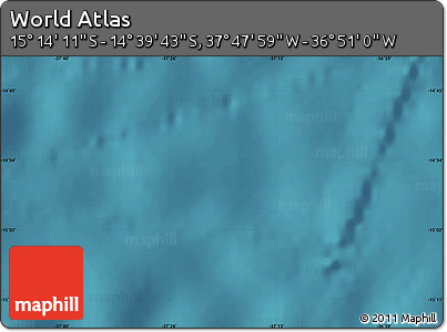 Satellite Map of the Area around 14° 56' 57" S, 37° 19' 30" W