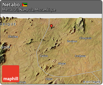 Satellite 3D Map of Netabo