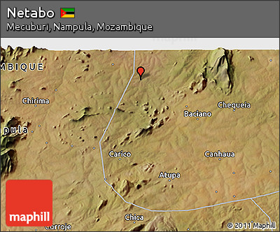 Satellite 3D Map of Netabo