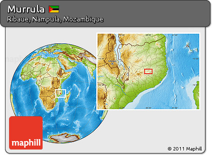 Physical Location Map of Murrula