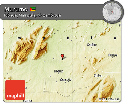 Physical Map of Murumo