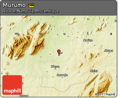 Physical Map of Murumo