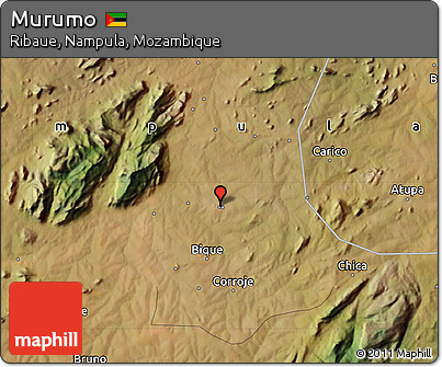 Satellite Map of Murumo