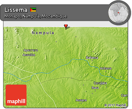 Physical 3D Map of Lissema
