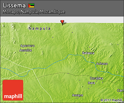 Physical 3D Map of Lissema