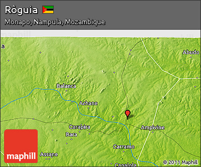 Physical 3D Map of Rôguia