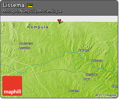 Physical 3D Map of Lissema
