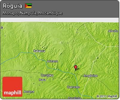 Physical 3D Map of Rôguia