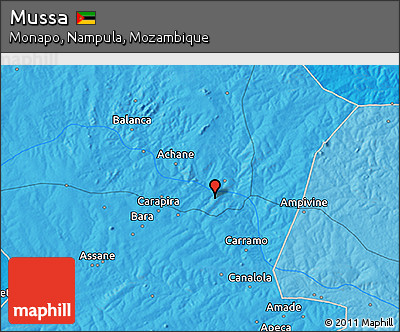 Political 3D Map of Mussa