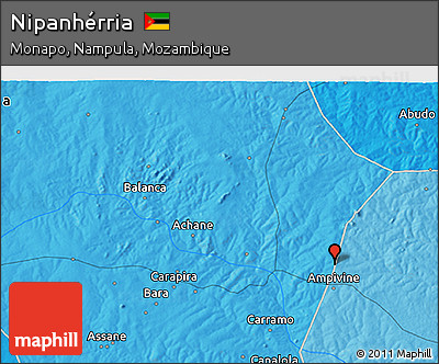 Political 3D Map of Nipanhérria