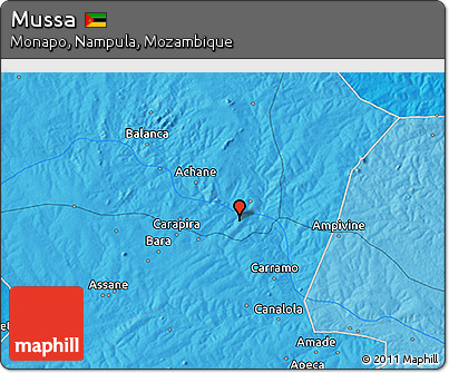 Political 3D Map of Mussa