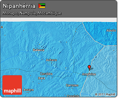 Political 3D Map of Nipanhérria