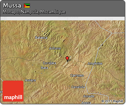 Satellite 3D Map of Mussa