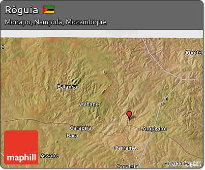 Satellite 3D Map of Rôguia