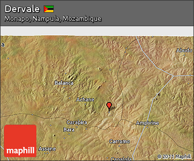 Satellite 3D Map of Dervale