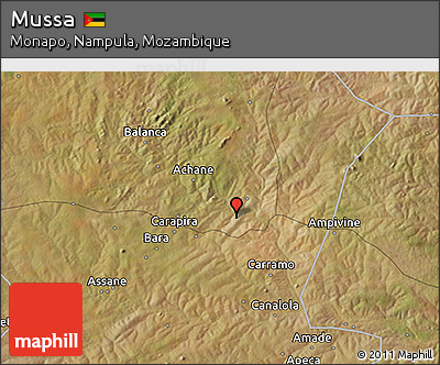 Satellite 3D Map of Mussa