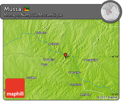 Physical Map of Mussa