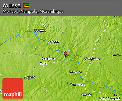 Physical Map of Mussa
