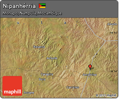 Satellite Map of Nipanhérria
