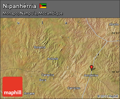 Satellite Map of Nipanhérria