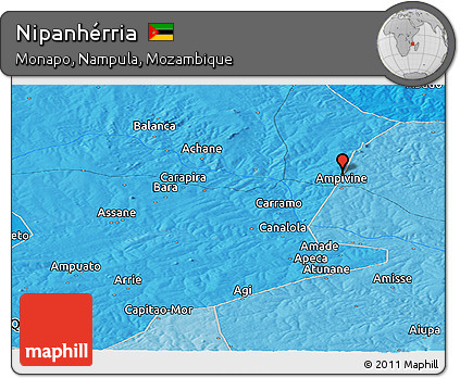 Political Panoramic Map of Nipanhérria
