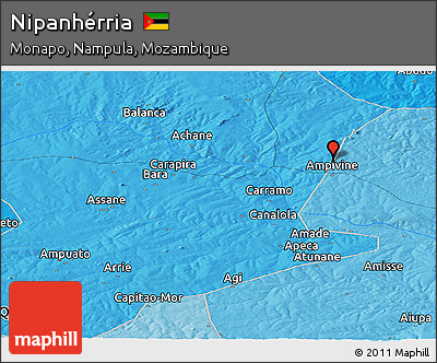 Political Panoramic Map of Nipanhérria