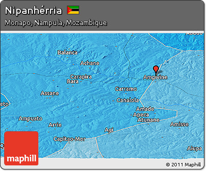 Political Panoramic Map of Nipanhérria