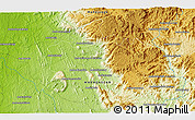 Physical 3D Map of Anivorano