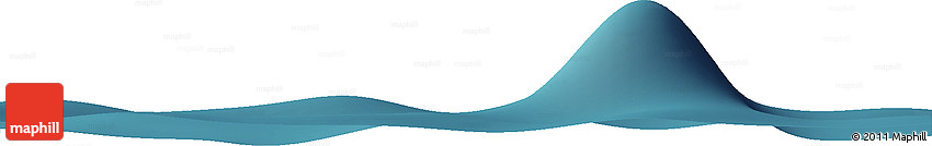 Satellite Horizon Map of the Area around 14° 56' 57" S, 4° 10' 30" W