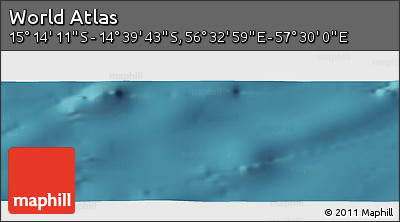 Satellite Panoramic Map of the Area around 14° 56' 57" S, 57° 1' 29" E